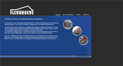 Desktop Screenshot of flevo-hoeve.nl